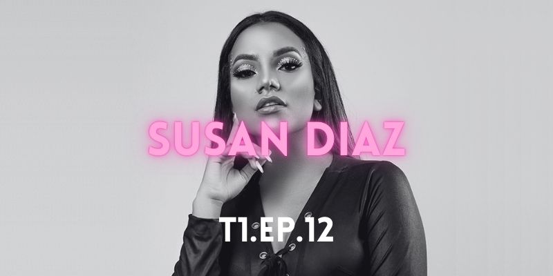 Susan Diaz en podcast Charlatawn de Es Lo Mazzz