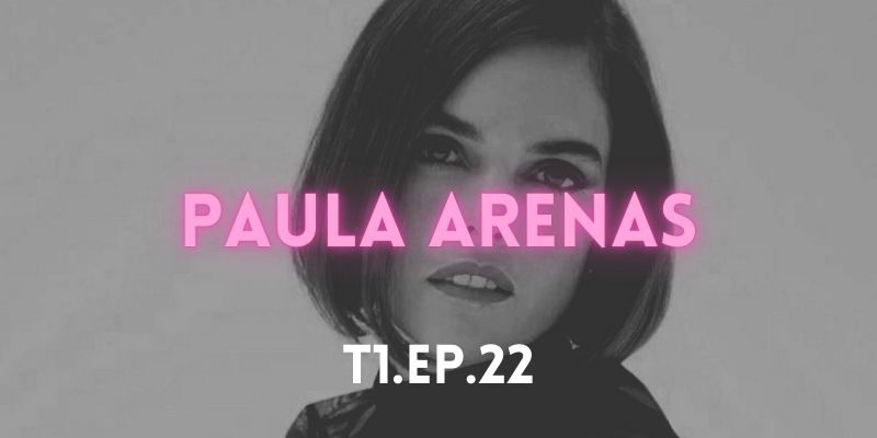 Paula Arenas en Charlatawn podcast de es lo mazzz