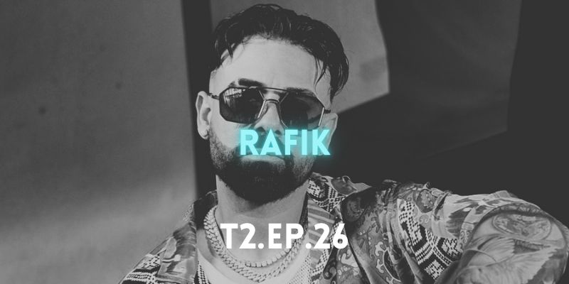 Rafik entrevista podcast Charlatawn de Es Lo Mazzz