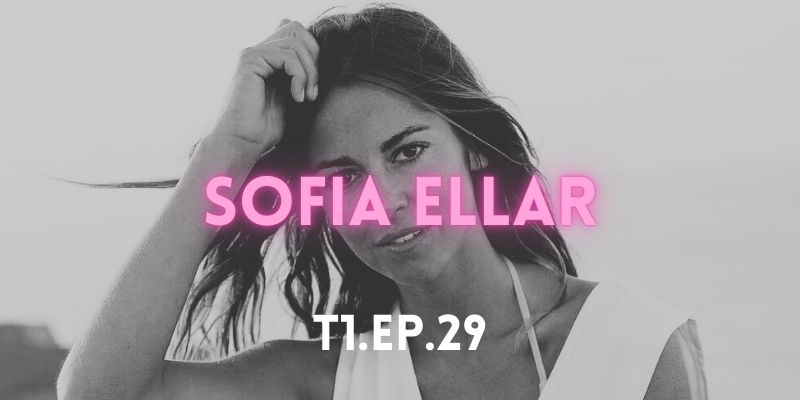 Sofia Ellar en podcast Charlatawn de Es Lo Mazzz