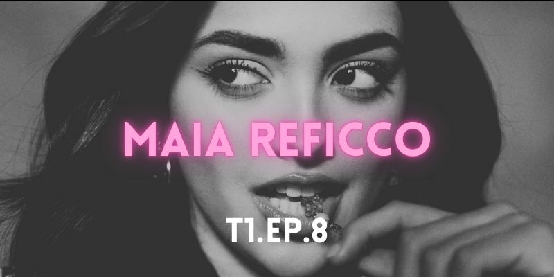 Maia Refino en podcast Charlatawn de Es Lo Mazzz