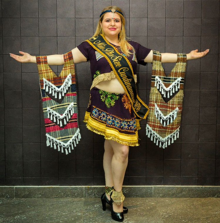 Miss Plus Size Colombia Sabrina Lauviah en Es Lo Mazz