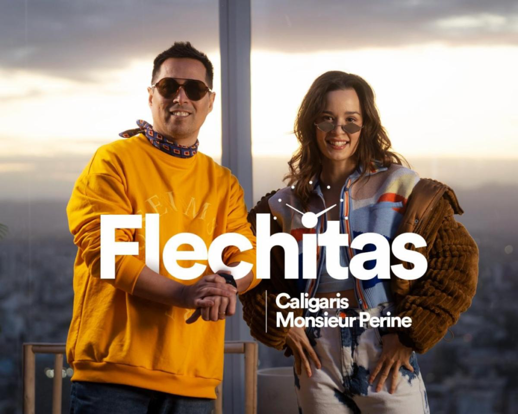 LOS CALIGARIS & Monsieur Periné juntos en "Flechitas" en Es Lo Mazz