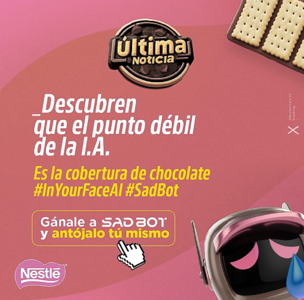 Sad Bot Nestlé en es lo mazzz