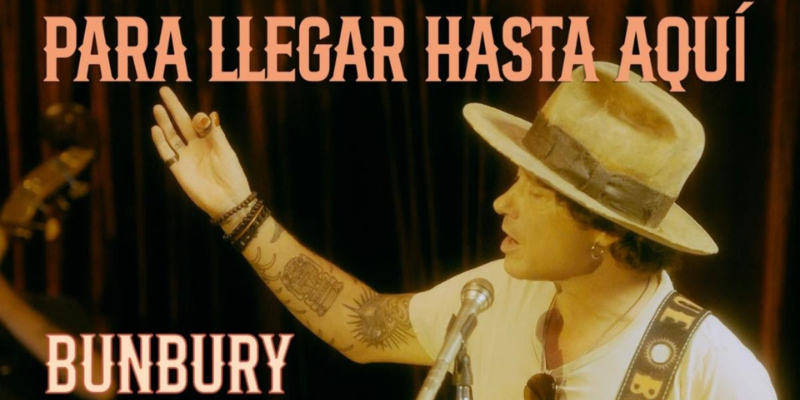 Bunbury presenta nueva musica en es lo mazzz