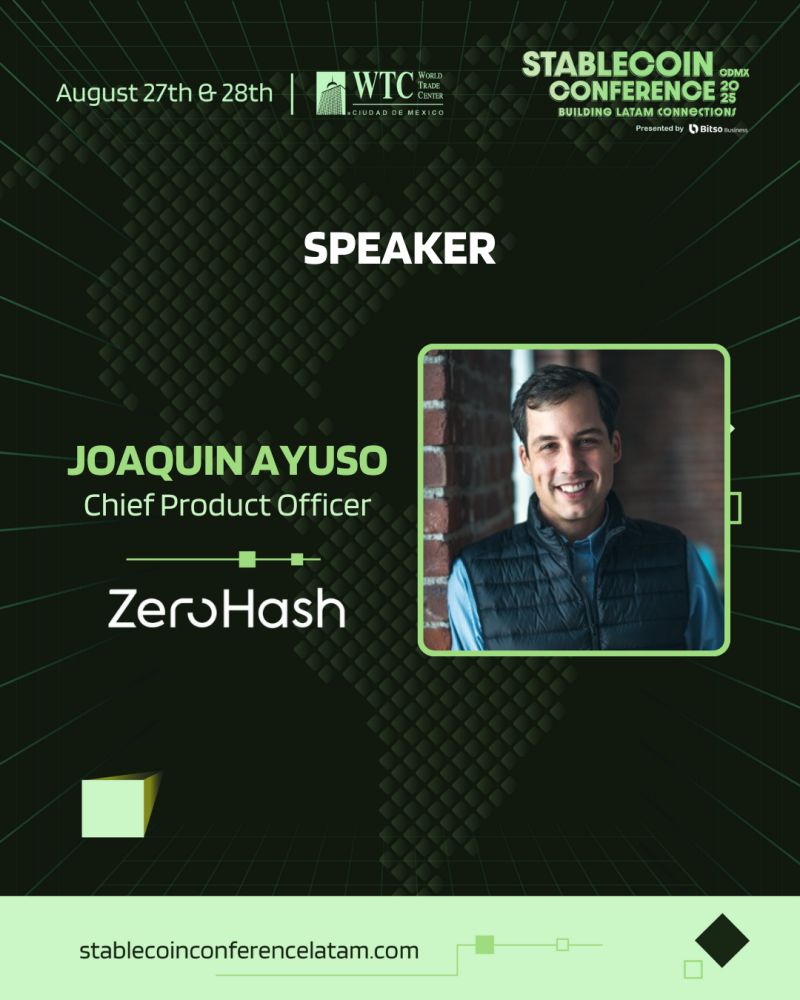 Stablecoin Conference 2025 es lo mazzz