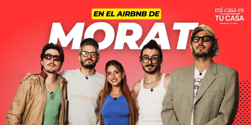 morat se sincera en air bnb en es lo mazzz