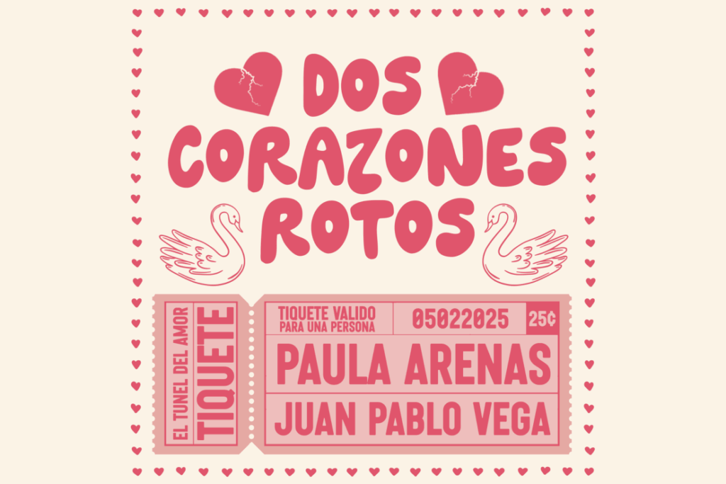 Paula Arenas y Juan Pablo Vega en es lo mazzz