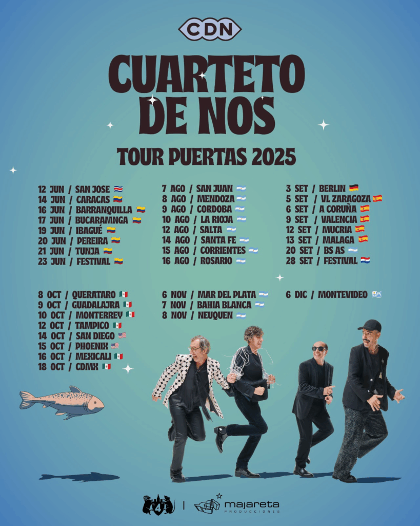 el cuarteto de nos en es lo mazzz
