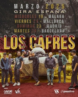 Los Cafres presentan viento en es lo mazzz