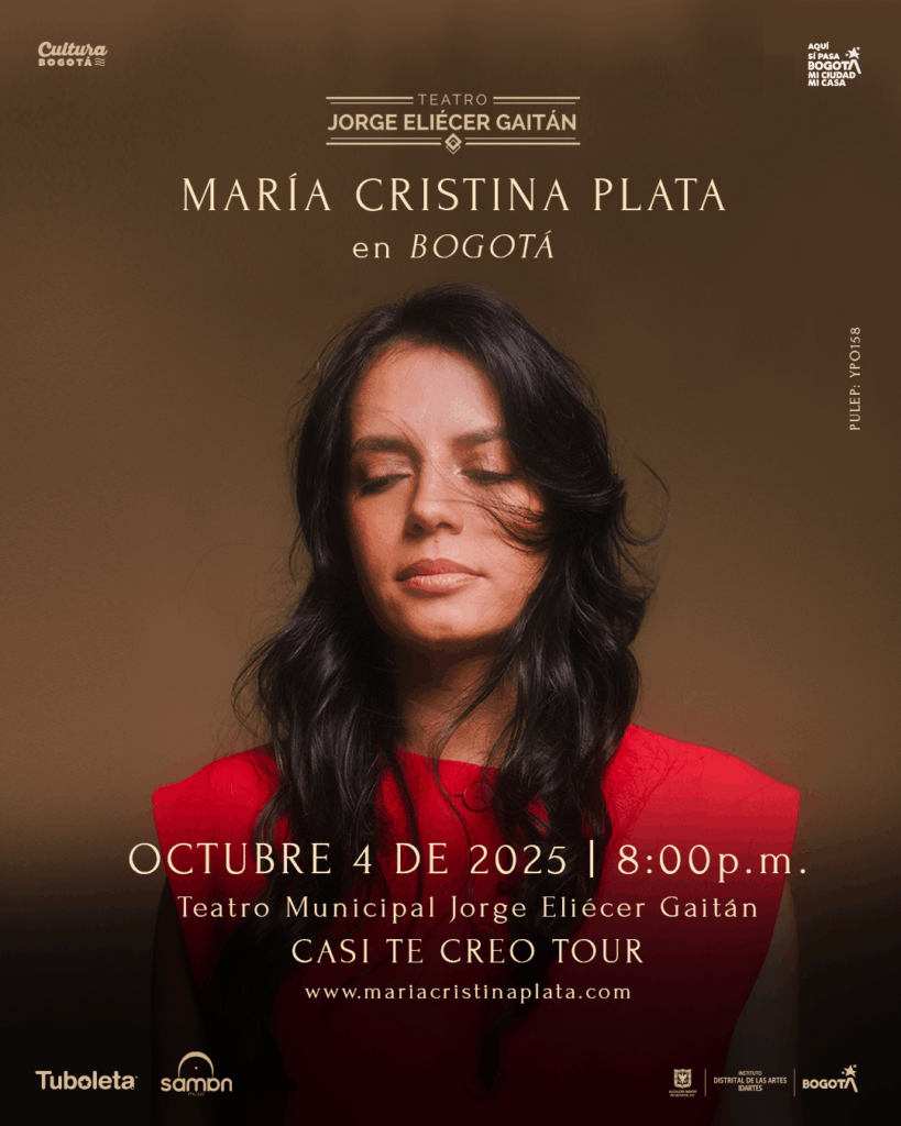 maria cristina plata en bogota en es lo mazzz