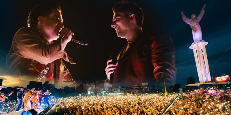 Pipe Bueno y Luis Vega en es lo mazzz