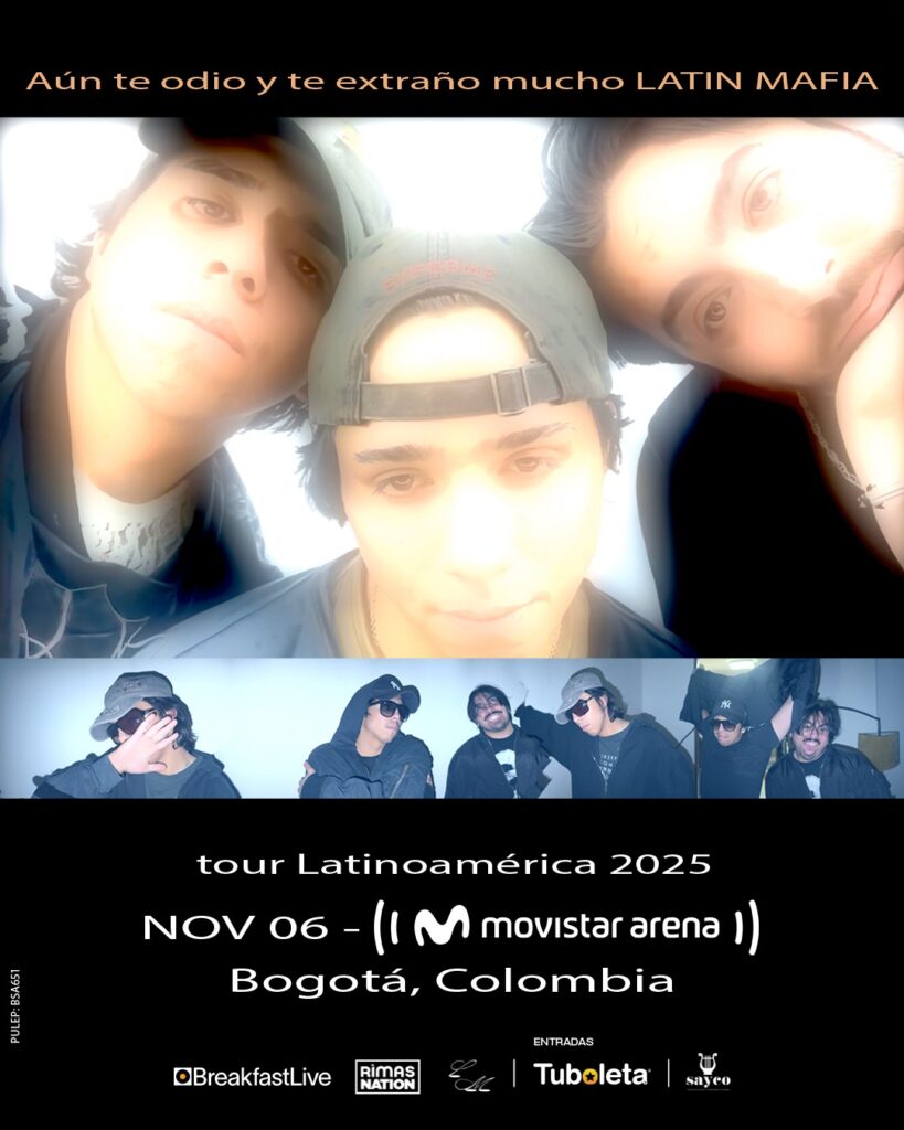 Latin Mafia en Bogotá en es lo mazzz