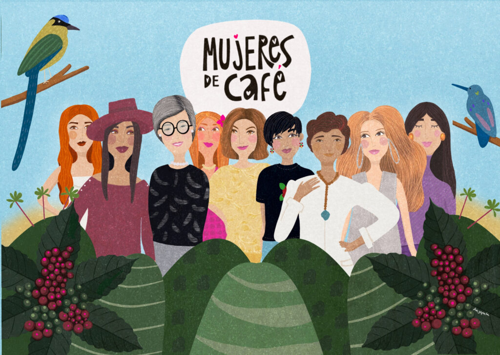 Mujeres de café en es lo mazzz