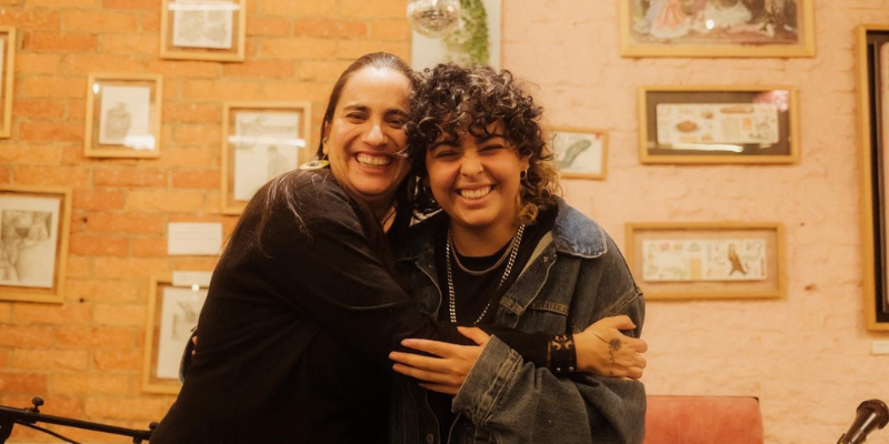 Marta Gomez y Laura Pérez en es lo mazzz