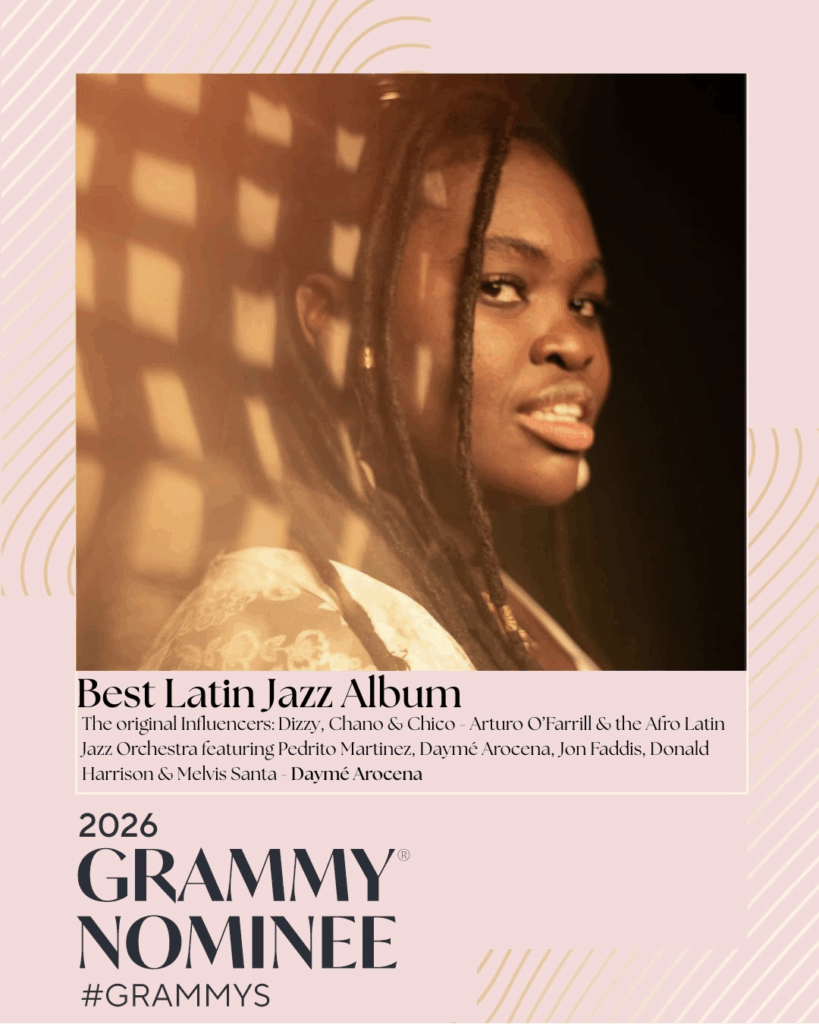 Daymé Arocena celebra la nominación al Grammy  en es lo mazzz