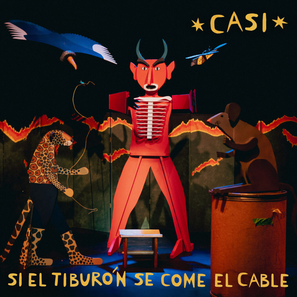 Casi imagina una ciudad fantástica en “Si el Tiburón se Come el Cable”