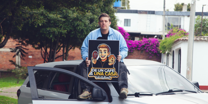 El Mono y la idea que empezó con café… y ahora quiere terminar en una casa