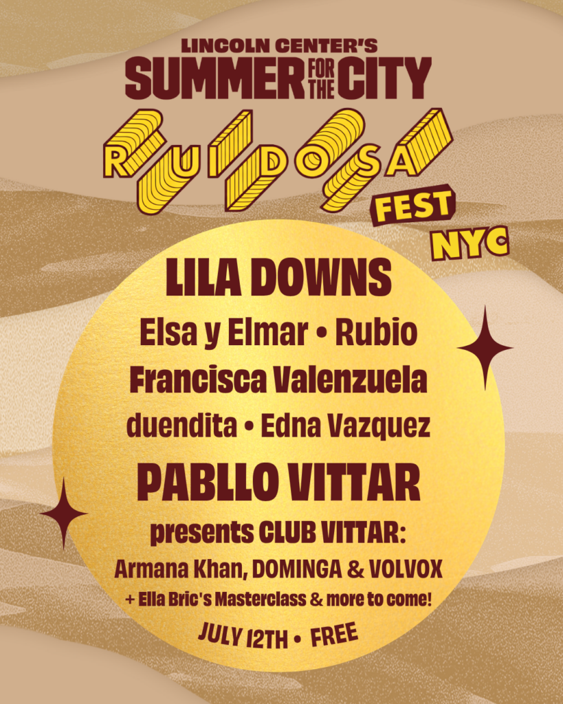 Ruidosa Fest regresa y toma el Lincoln Center de NYC