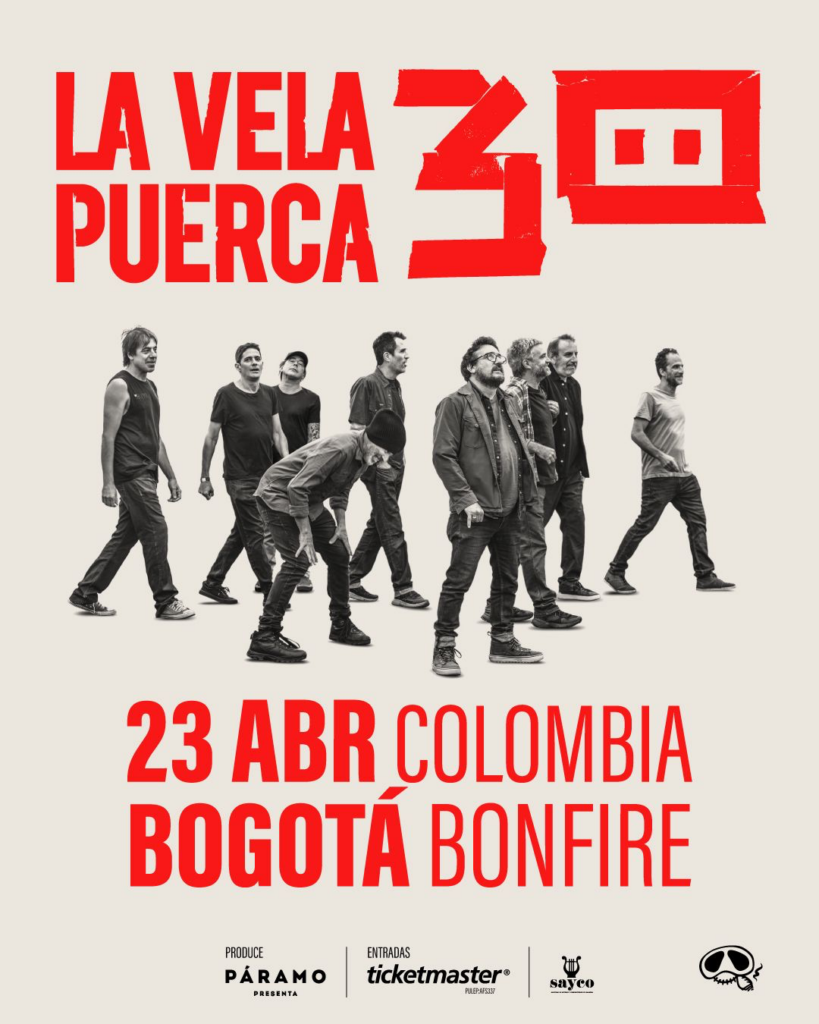La Vela Puerca celebra 30 años en Bogotá: una noche que no es solo concierto