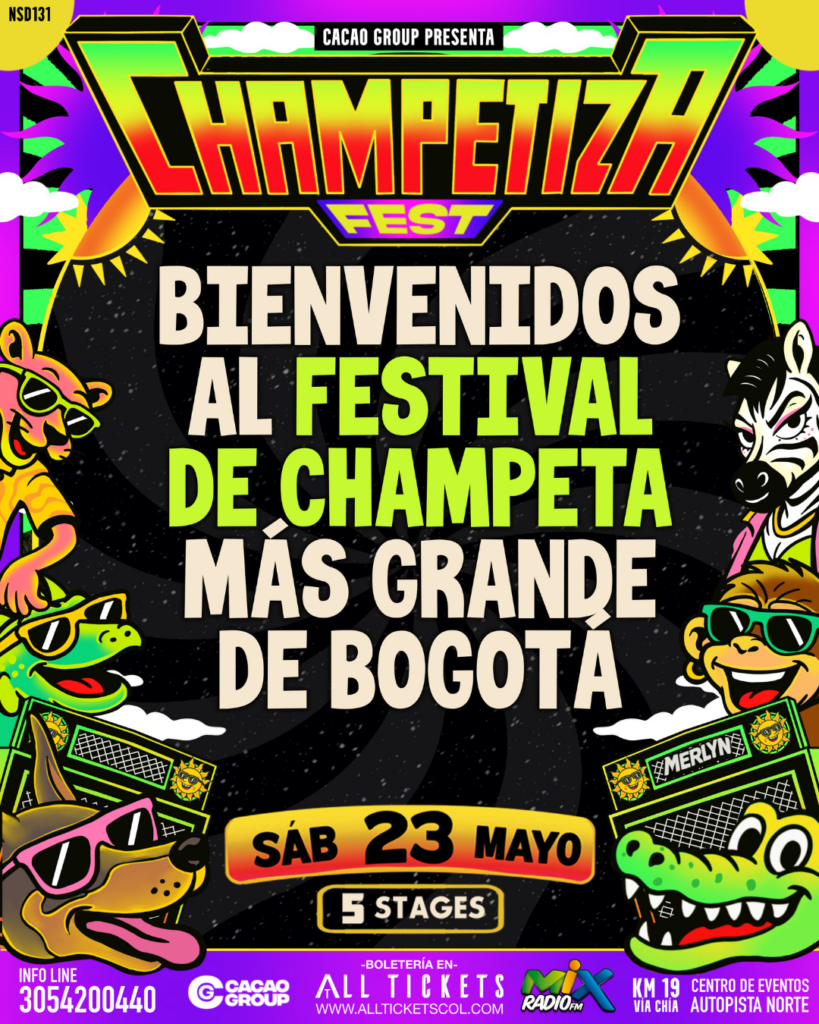 El Champetiza Fest Vol. 3 llega a Bogotá en 2026
