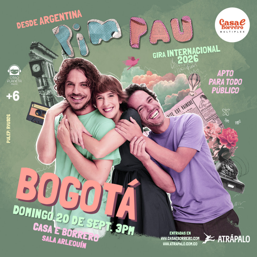 Pim Pau regresa a Colombia con cinco funciones y una formación para educadores